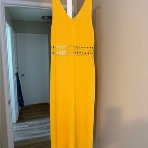 H&M Vibrant Yellow Maxi Dress